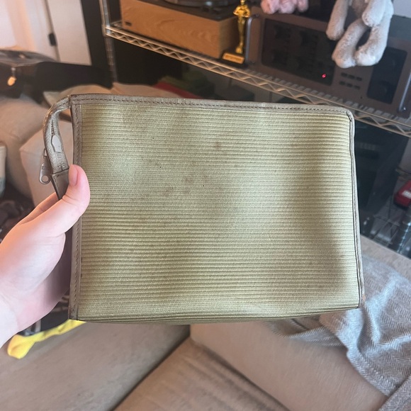 Yes Saint Laurent tote bag gold coated canvas - Picture 12 of 13